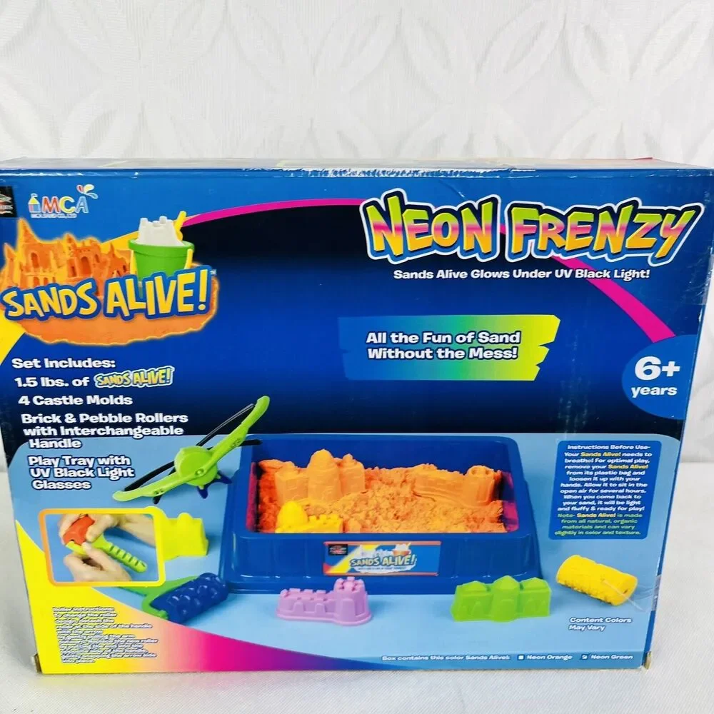 Play Visions‎ Sands Alive! Neon Frenzy Glows Under UV Black Light